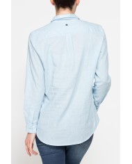 CAMICIA MODELLO SERAFINO IN TESSUTO LINO COTONE