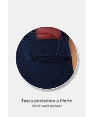 JEANS UOMO SLIM FIT MOD. 617 TAILORED