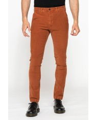 PANTALONE CHINO MOD. 617 SLIM FIT IN MOLESKIN ELASTICIZZATO