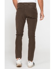 PANTALONE CHINO MOD. 617 SLIM FIT IN MOLESKIN ELASTICIZZATO