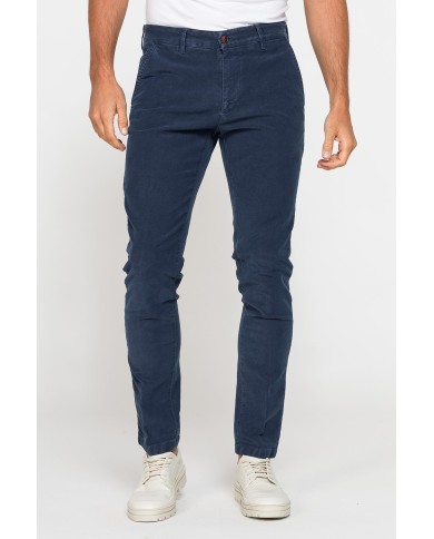 PANTALONE CHINO MOD. 617 SLIM FIT IN MOLESKIN ELASTICIZZATO