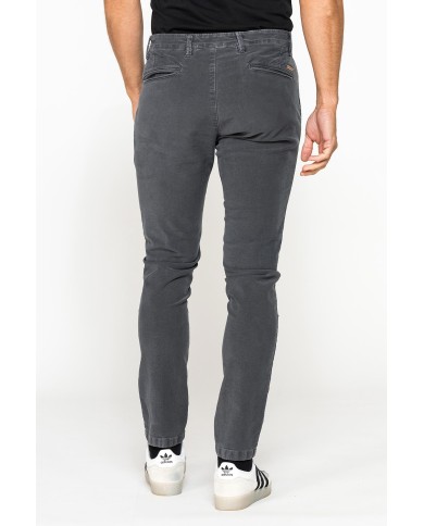 PANTALONE CHINO MOD. 617 SLIM FIT IN MOLESKIN ELASTICIZZATO