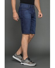 BERMUDA 5 TASCHE IN DENIM MODELLO PASSPORT