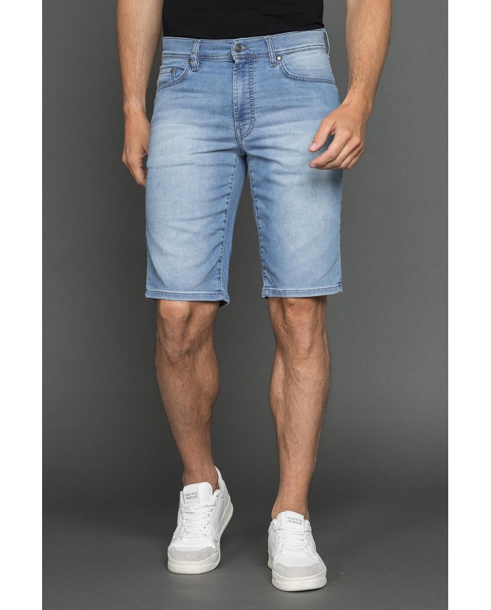 BERMUDA 5 TASCHE IN DENIM MODELLO PASSPORT