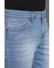 BERMUDA 5 TASCHE IN DENIM MODELLO PASSPORT