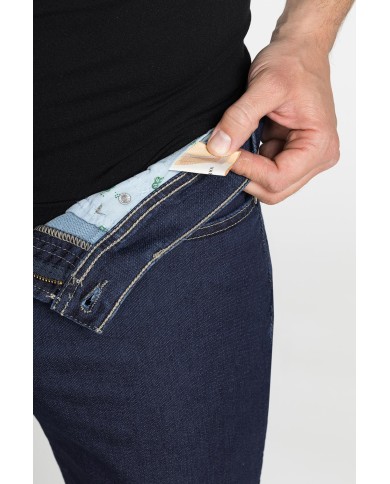 JEANS PASSPORT DA UOMO IN TESSUTO DENIM PLAY DA 10 oz.