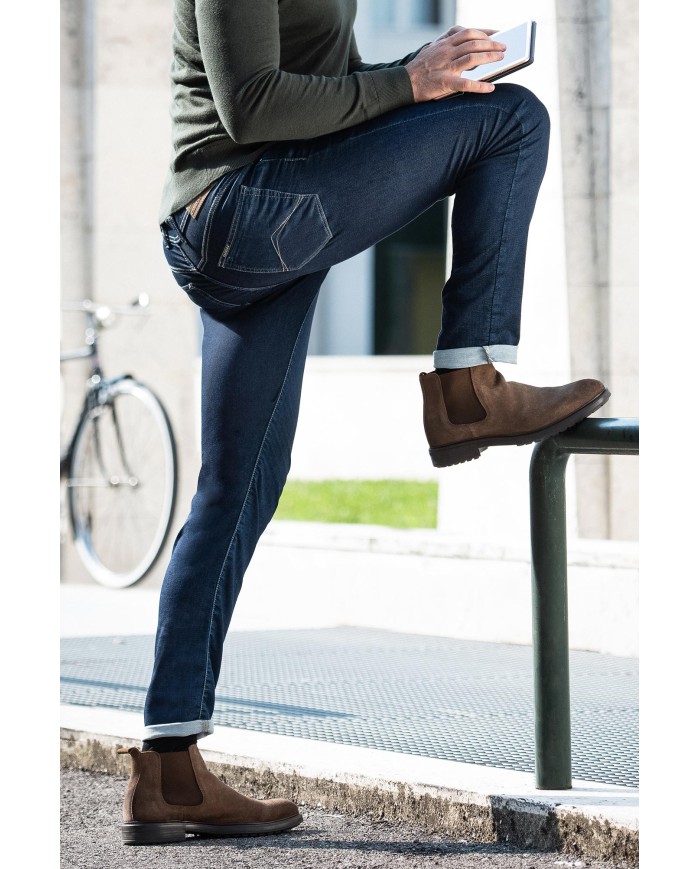 JEANS PASSPORT DA UOMO IN TESSUTO DENIM PLAY DA 10 oz.