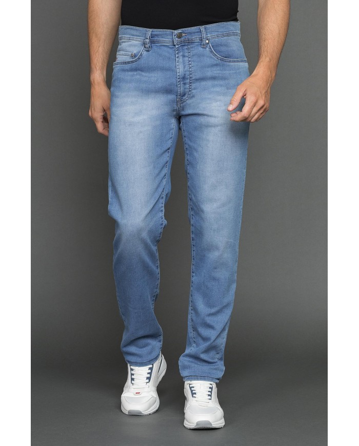 JEANS PASSPORT DA UOMO IN TESSUTO DENIM PLAY DA 10 oz.