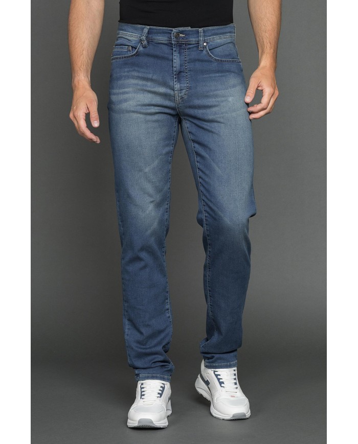 JEANS PASSPORT DA UOMO IN TESSUTO DENIM PLAY DA 10 oz.