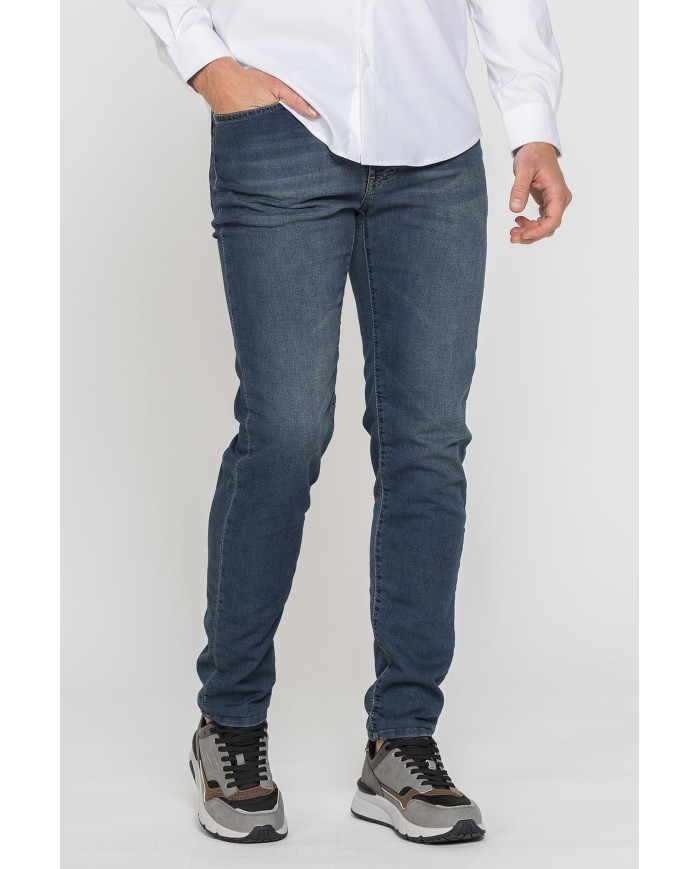 JEANS PASSPORT DA UOMO IN TESSUTO DENIM PLAY DA 10 oz.