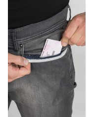 JEANS PASSPORT DA UOMO IN TESSUTO DENIM PLAY DA 10 oz.