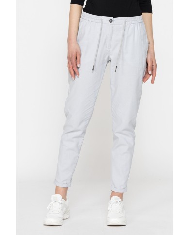 CHINOS IN MISTO LINO CHINOS IN MISTO LINO