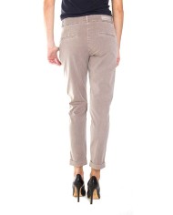 PANTALONE CHINOS IN GABARDINA STRETCH. MOD. T765. Vita regolare e gamba comoda.