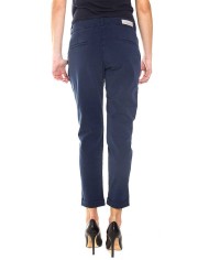 PANTALONE CHINOS IN GABARDINA STRETCH. MOD. T765. Vita regolare e gamba comoda.