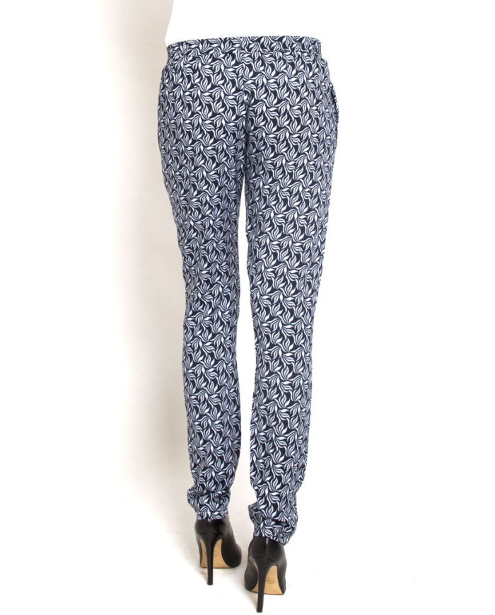 PANTALONE FLUIDO. MOD T771. Vita regolare e gamba regolare