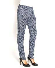 PANTALONE FLUIDO. MOD T771. Vita regolare e gamba regolare