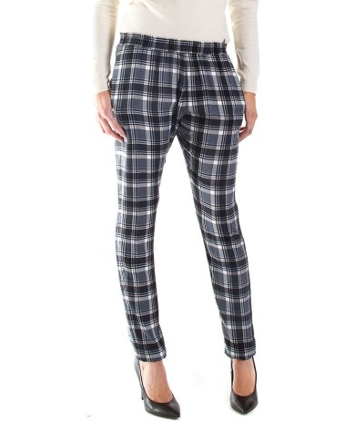 PANTALONE FLUIDO. MOD T771. Vita regolare e gamba regolare