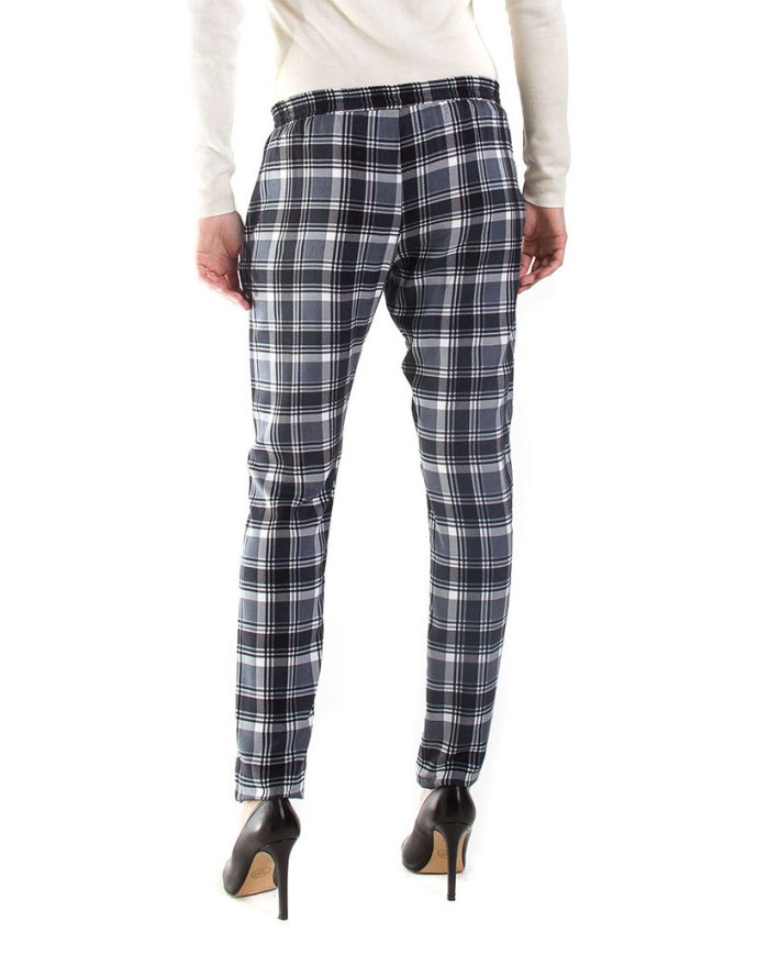 PANTALONE FLUIDO. MOD T771. Vita regolare e gamba regolare