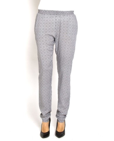 PANTALONE FLUIDO. MOD T771. Vita regolare e gamba regolare