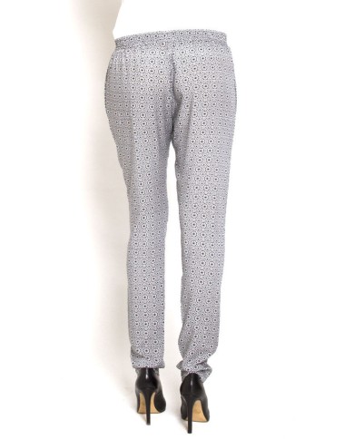 PANTALONE FLUIDO. MOD T771. Vita regolare e gamba regolare