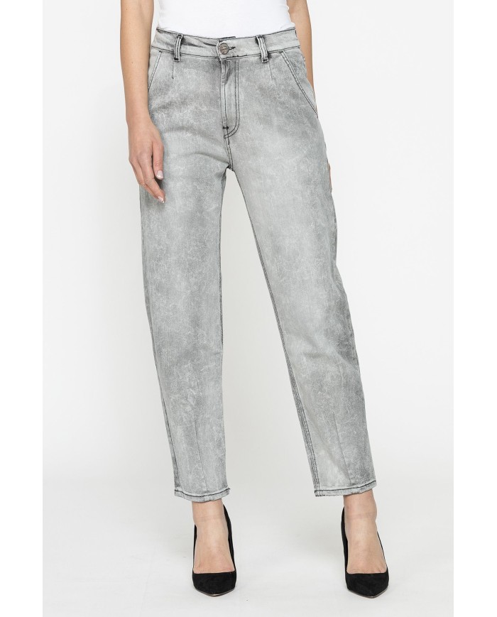 JEANS DONNA CARROT IN DENIM STRETCH MOD.779A