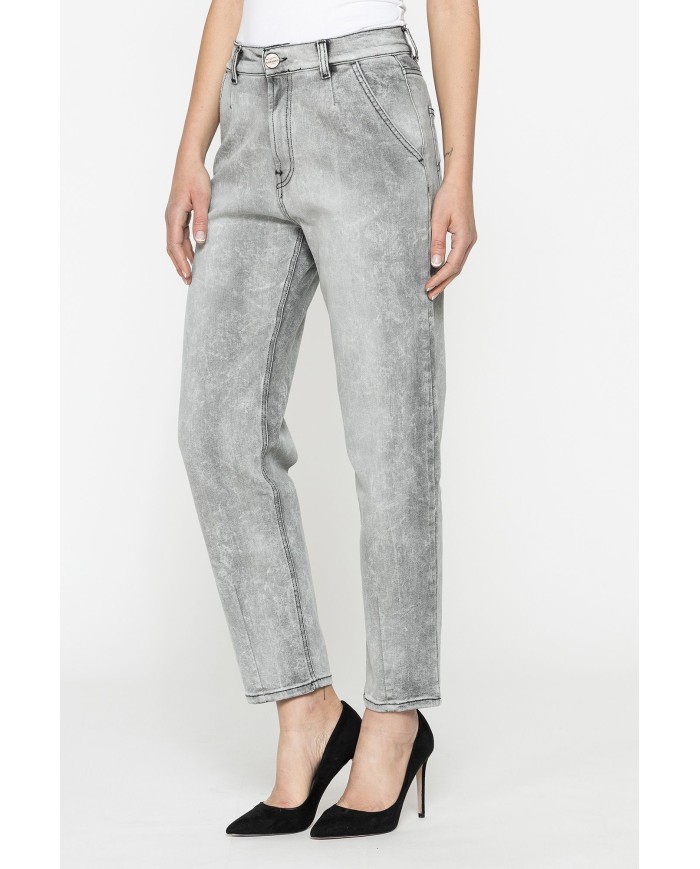 JEANS DONNA CARROT IN DENIM STRETCH MOD.779A