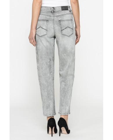 JEANS DONNA CARROT IN DENIM STRETCH MOD.779A