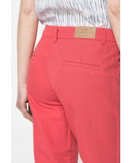 PANTALONE CHINO IN MISTO LINO