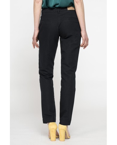 PANTALONE CHINO IN MISTO LINO