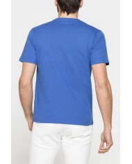 T-SHIRT MANICA CORTA IN COTONE MISTO LINO