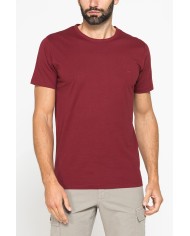 T-SHIRT TINTA UNITA IN COTONE ORGANICO