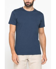 T-SHIRT TINTA UNITA IN COTONE ORGANICO