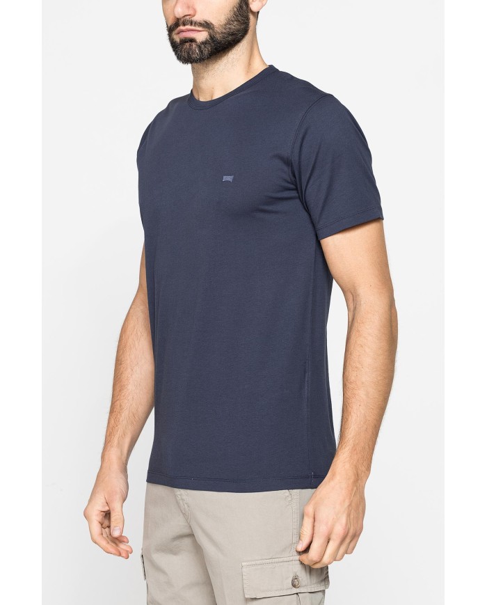 T-SHIRT TINTA UNITA IN COTONE ORGANICO