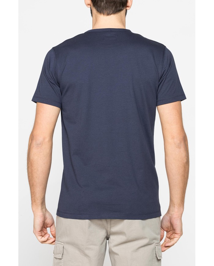 T-SHIRT TINTA UNITA IN COTONE ORGANICO