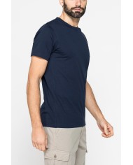 T-SHIRT TINTA UNITA IN COTONE ORGANICO