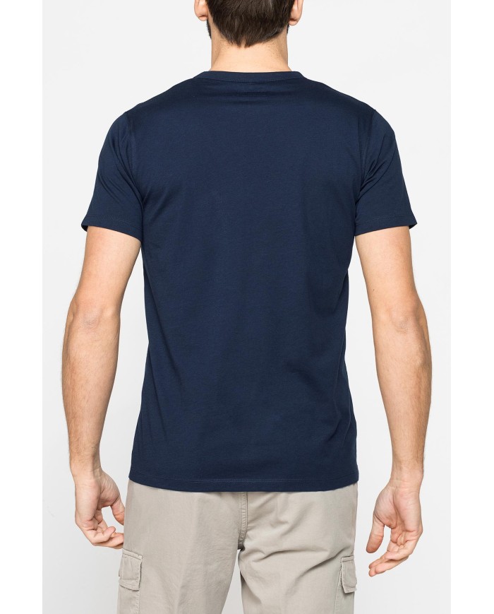 T-SHIRT TINTA UNITA IN COTONE ORGANICO