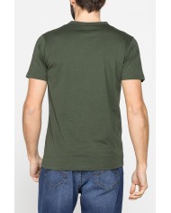 T-SHIRT TINTA UNITA IN COTONE ORGANICO