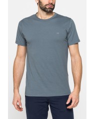 T-SHIRT TINTA UNITA IN COTONE ORGANICO