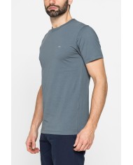 T-SHIRT TINTA UNITA IN COTONE ORGANICO