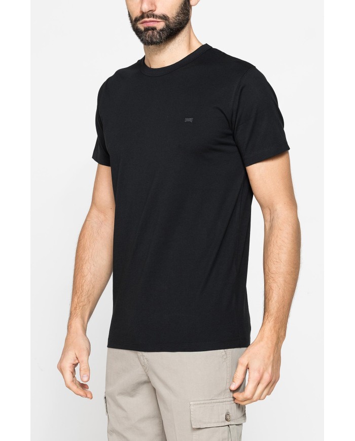 T-SHIRT TINTA UNITA IN COTONE ORGANICO