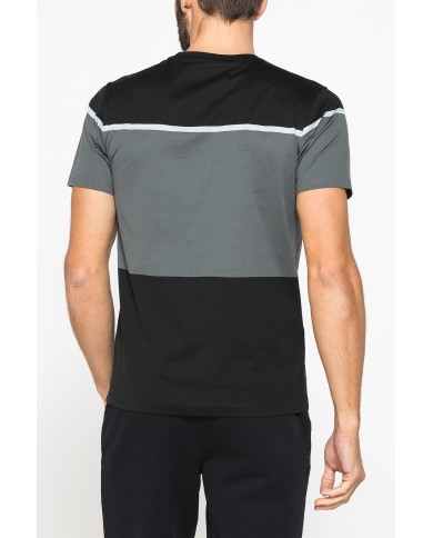 T-SHIRT A RIGHE IN COTONE MERCERIZZATO