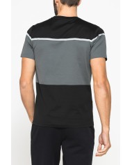 T-SHIRT A RIGHE IN COTONE MERCERIZZATO