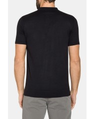 POLO MANICA CORTA REALIZZATA IN MAGLIA CALATA