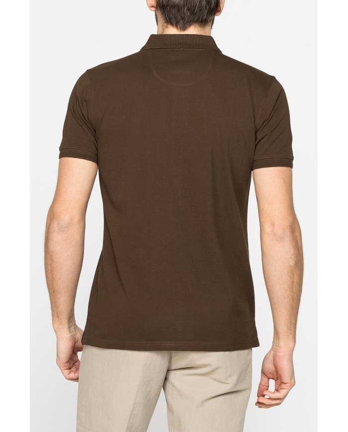 POLO MANICA CORTA IN PIQUET DI COTONE ORGANICO