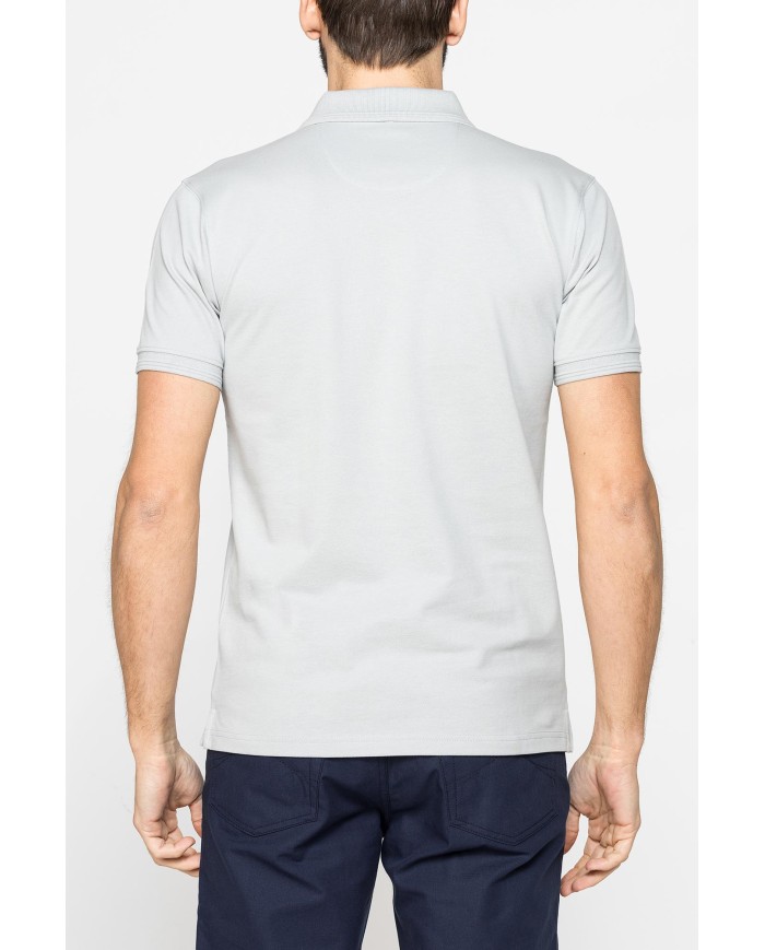 POLO MANICA CORTA IN PIQUET DI COTONE ORGANICO