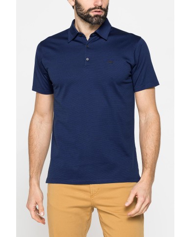 POLO MANICA CORTA IN JERSEY DI COTONE MERCERIZZATO