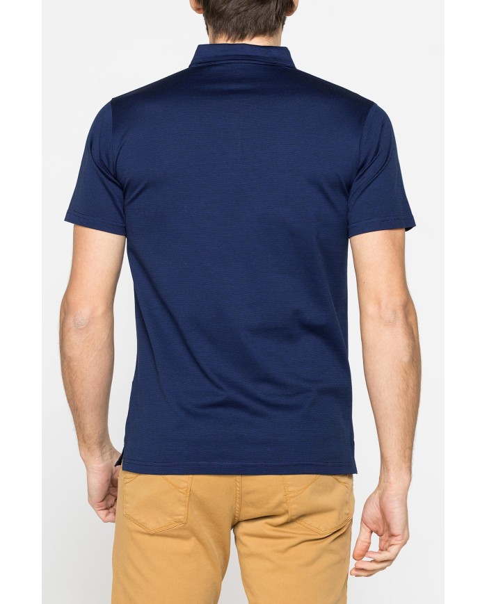 POLO MANICA CORTA IN JERSEY DI COTONE MERCERIZZATO