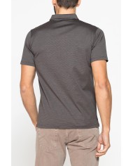 POLO MANICA CORTA IN JERSEY DI COTONE MERCERIZZATO