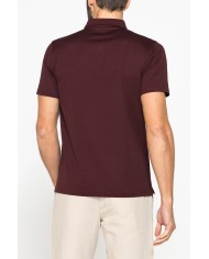 POLO MANICA CORTA IN JERSEY DI COTONE MERCERIZZATO