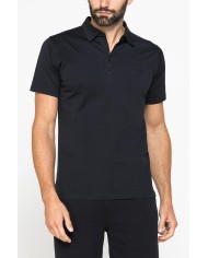 POLO MANICA CORTA IN JERSEY DI COTONE MERCERIZZATO